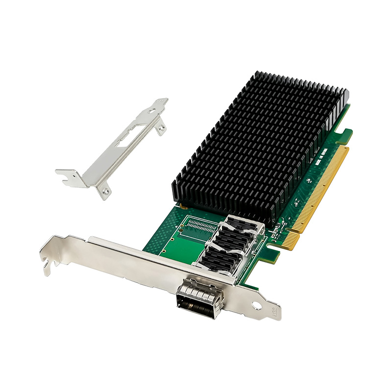 100Gbe Qsfp28 Network Card - Enkele poort 100GbE QSFP28 Fiber Ethernet